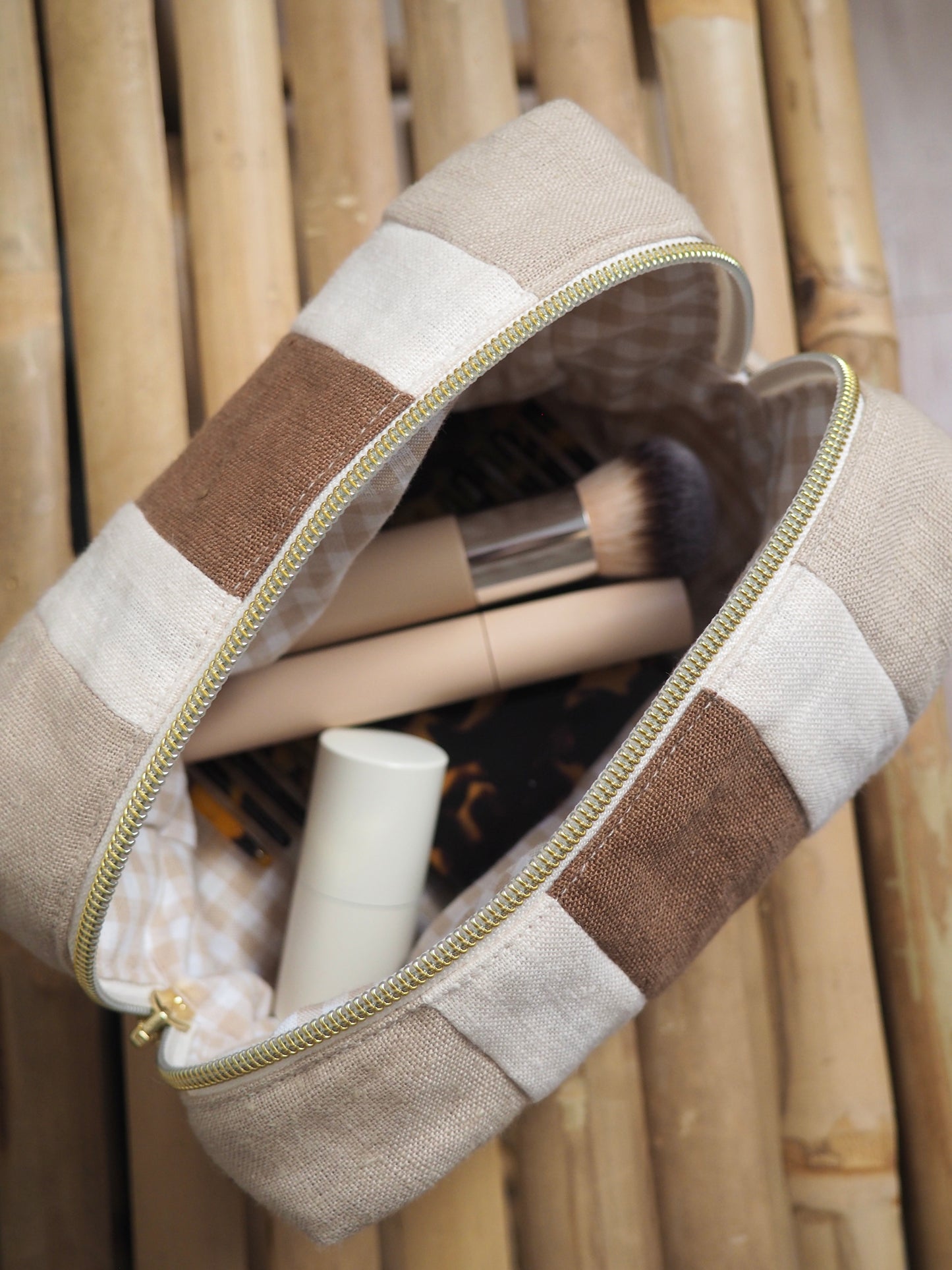 Trousse de toilette Rose, Noisette