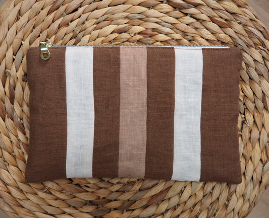 Pochette Dahlia, Noisette
