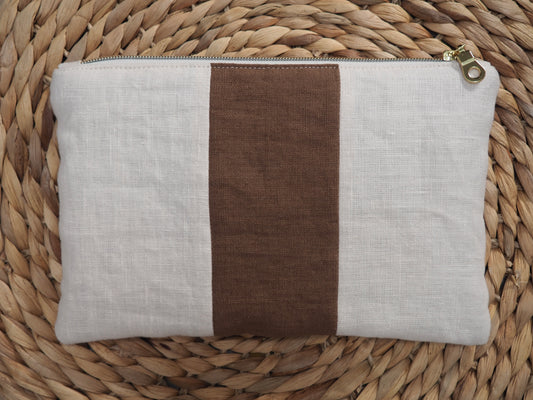 Pochette Camélia, Noisette