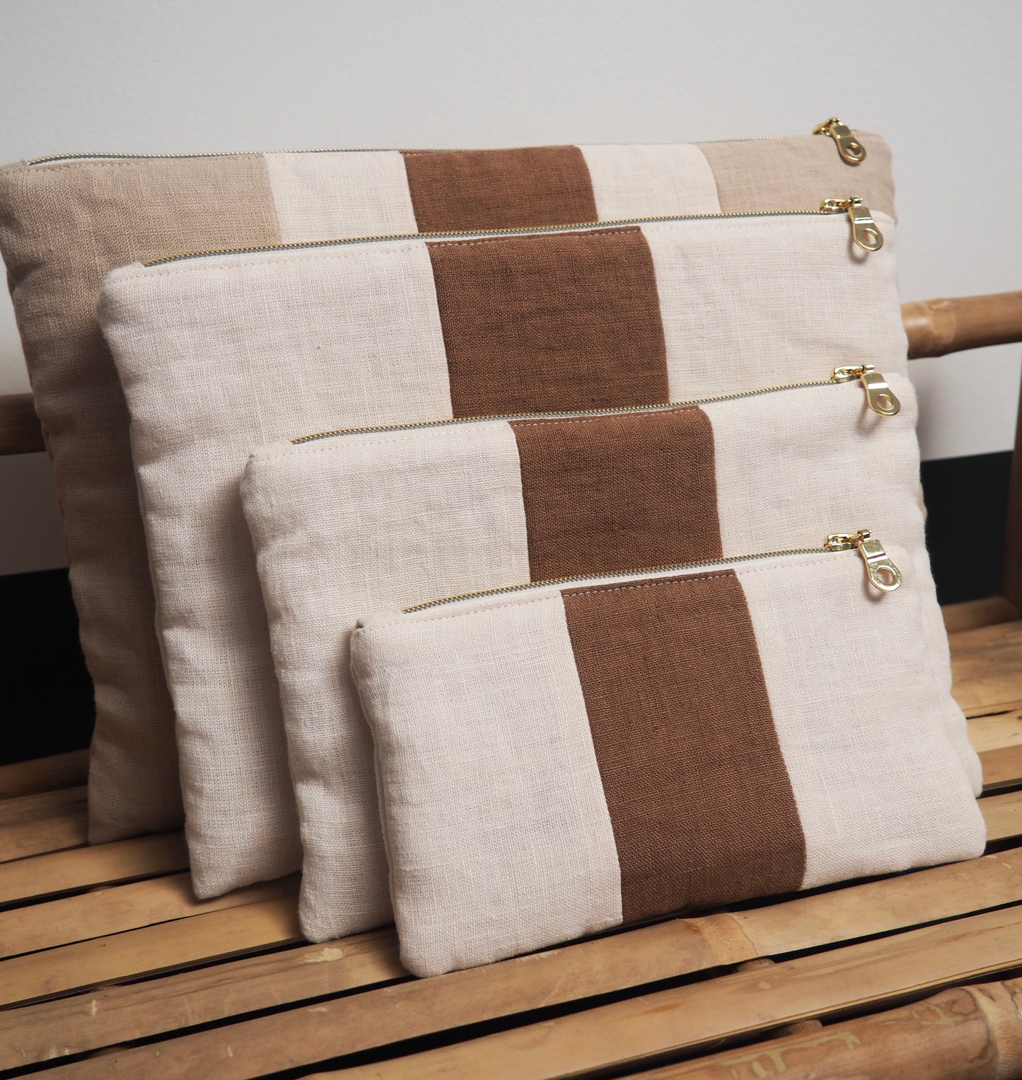 Pochette Camélia, Noisette