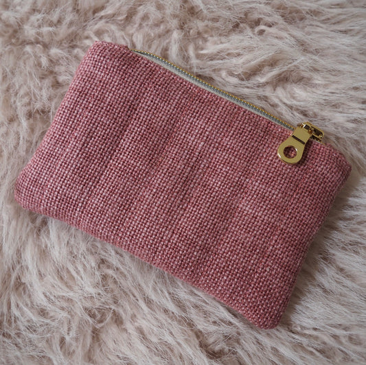 Porte-monnaie Hortensia, Framboise