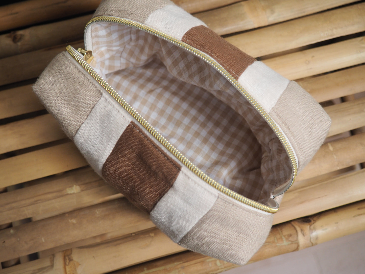 Trousse de toilette Rose, Noisette