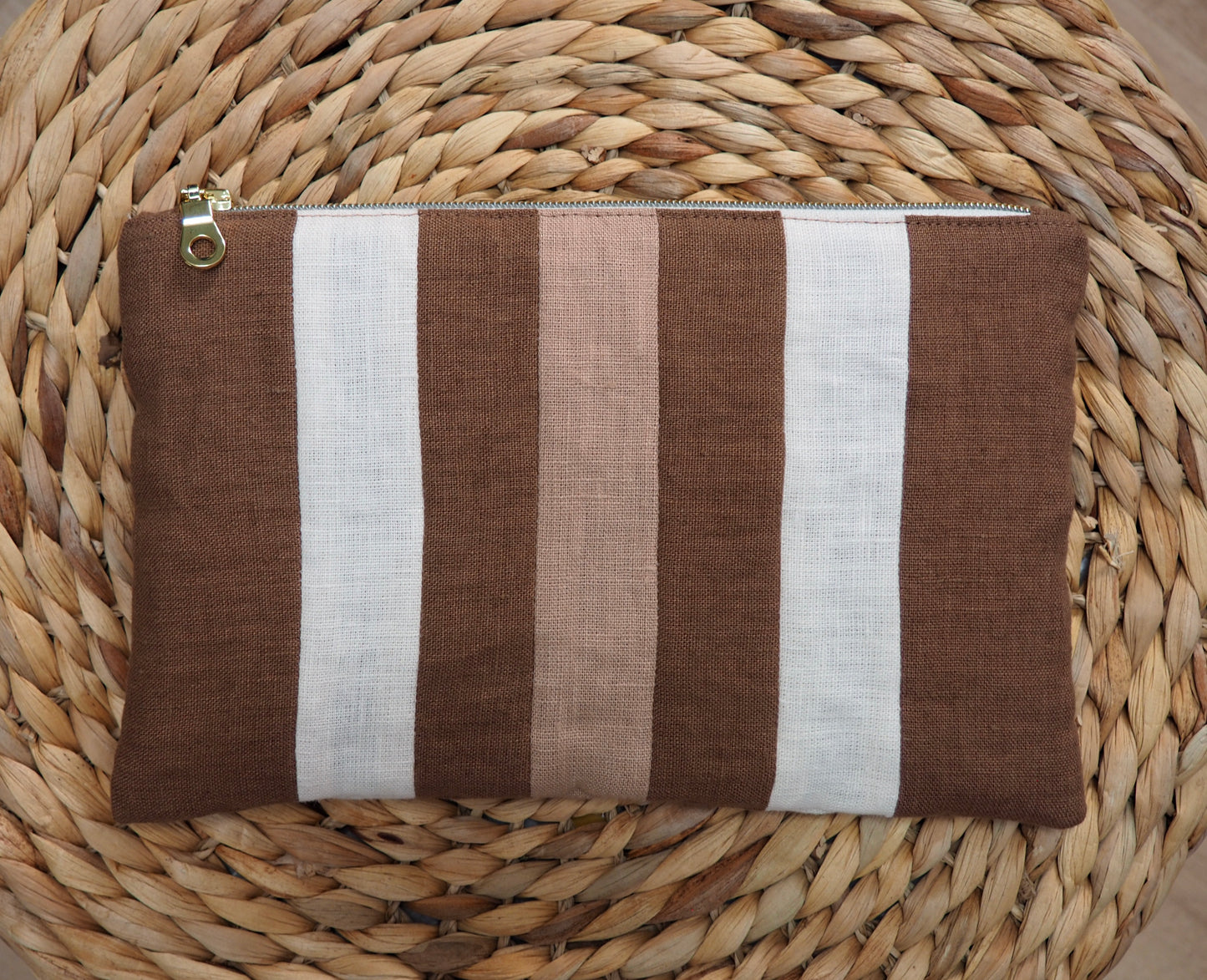 Pochette Dahlia, Noisette