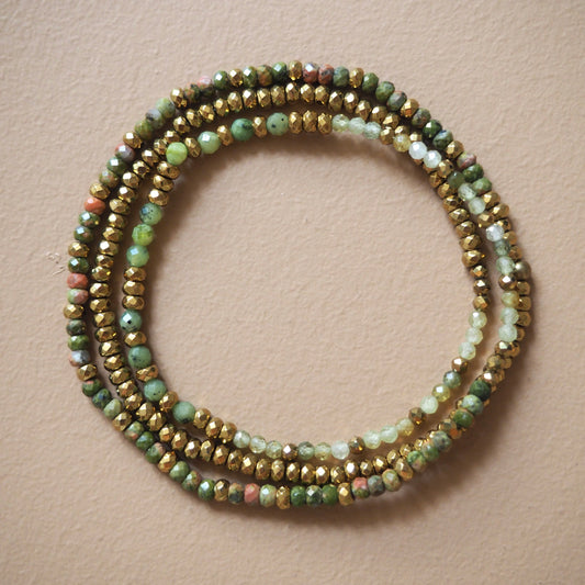 Bracelets 3 tours, Amande