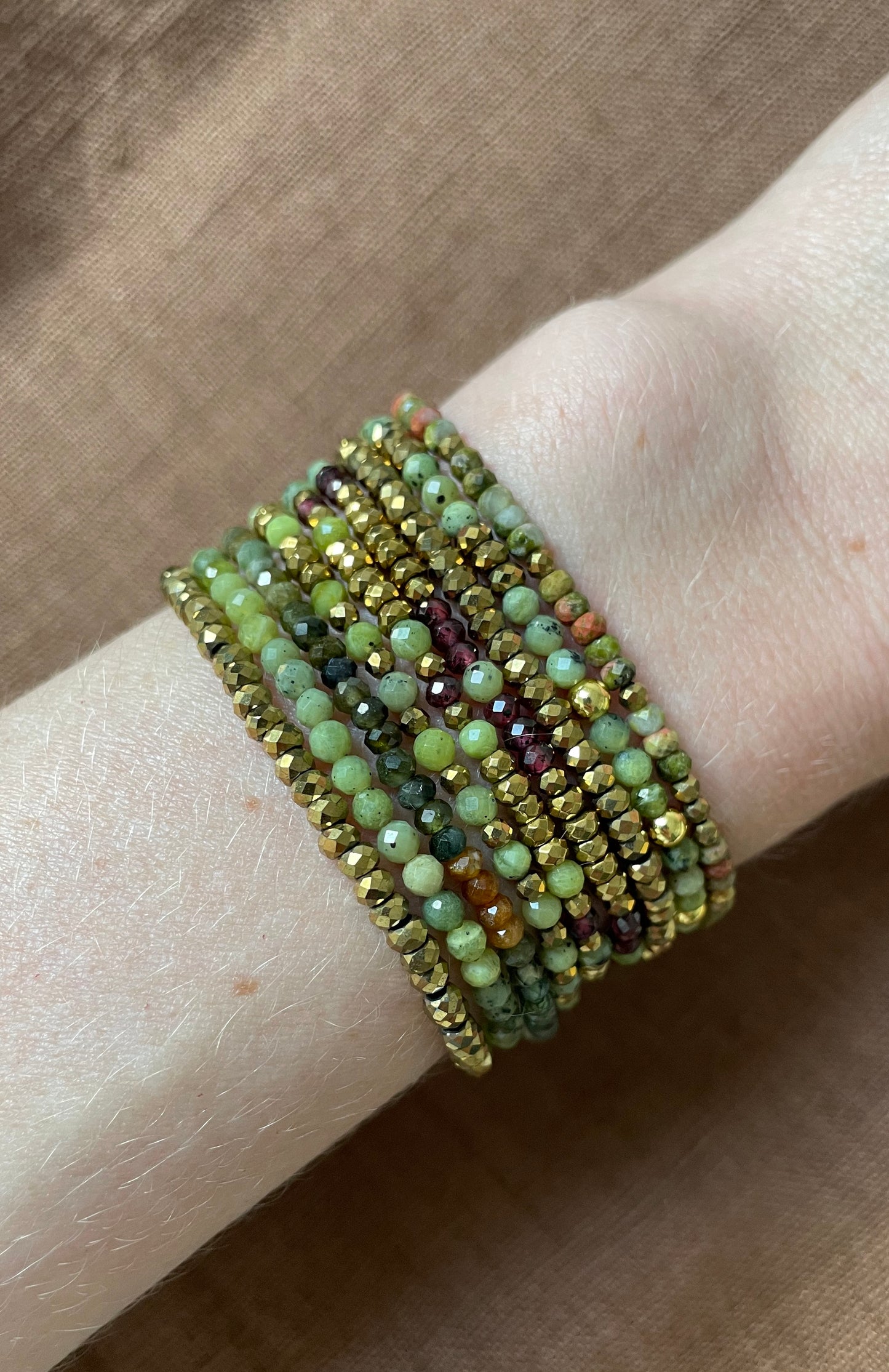 Bracelets 3 tours, Amande