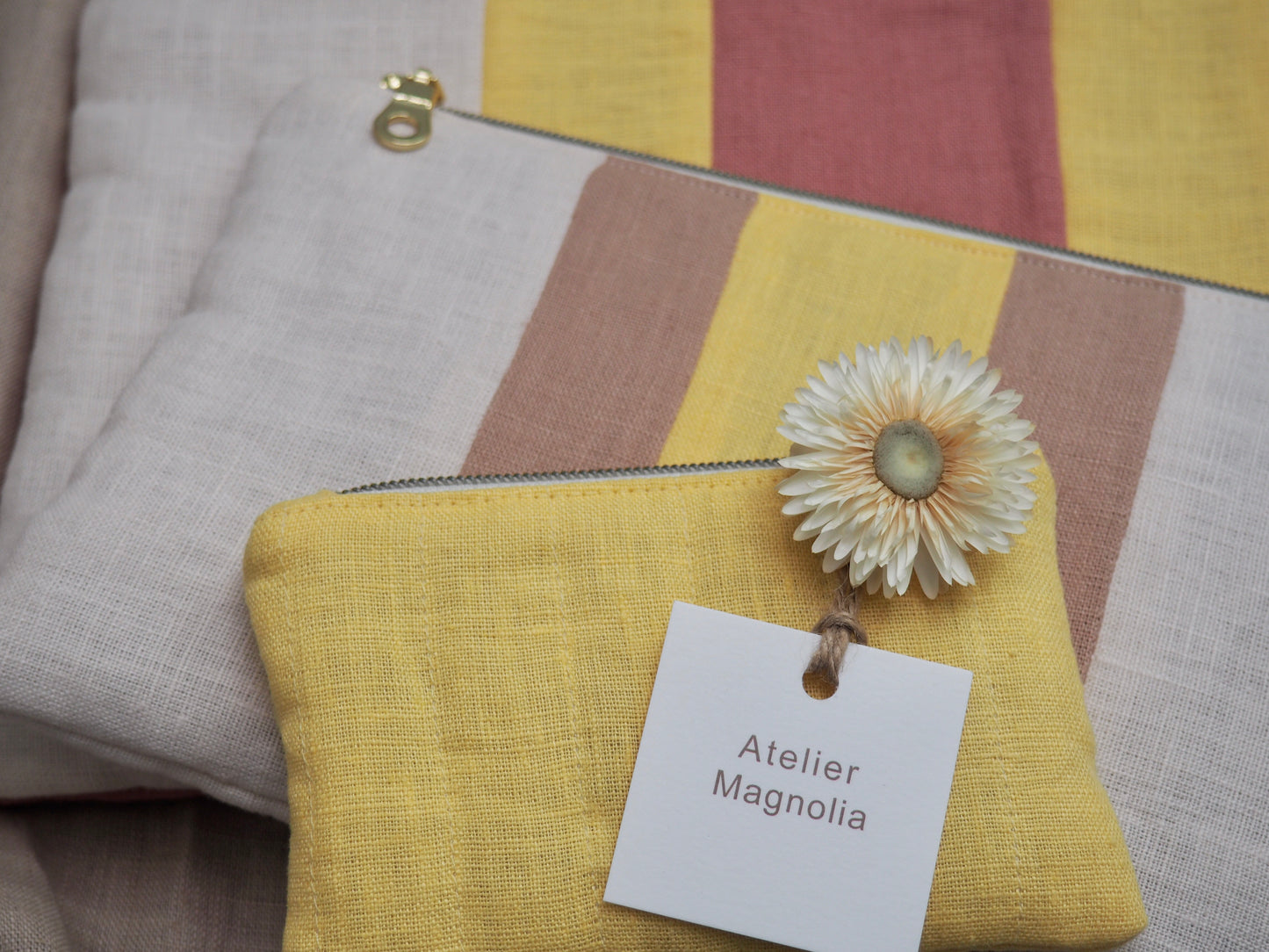 Porte-monnaie Hortensia, Mimosa