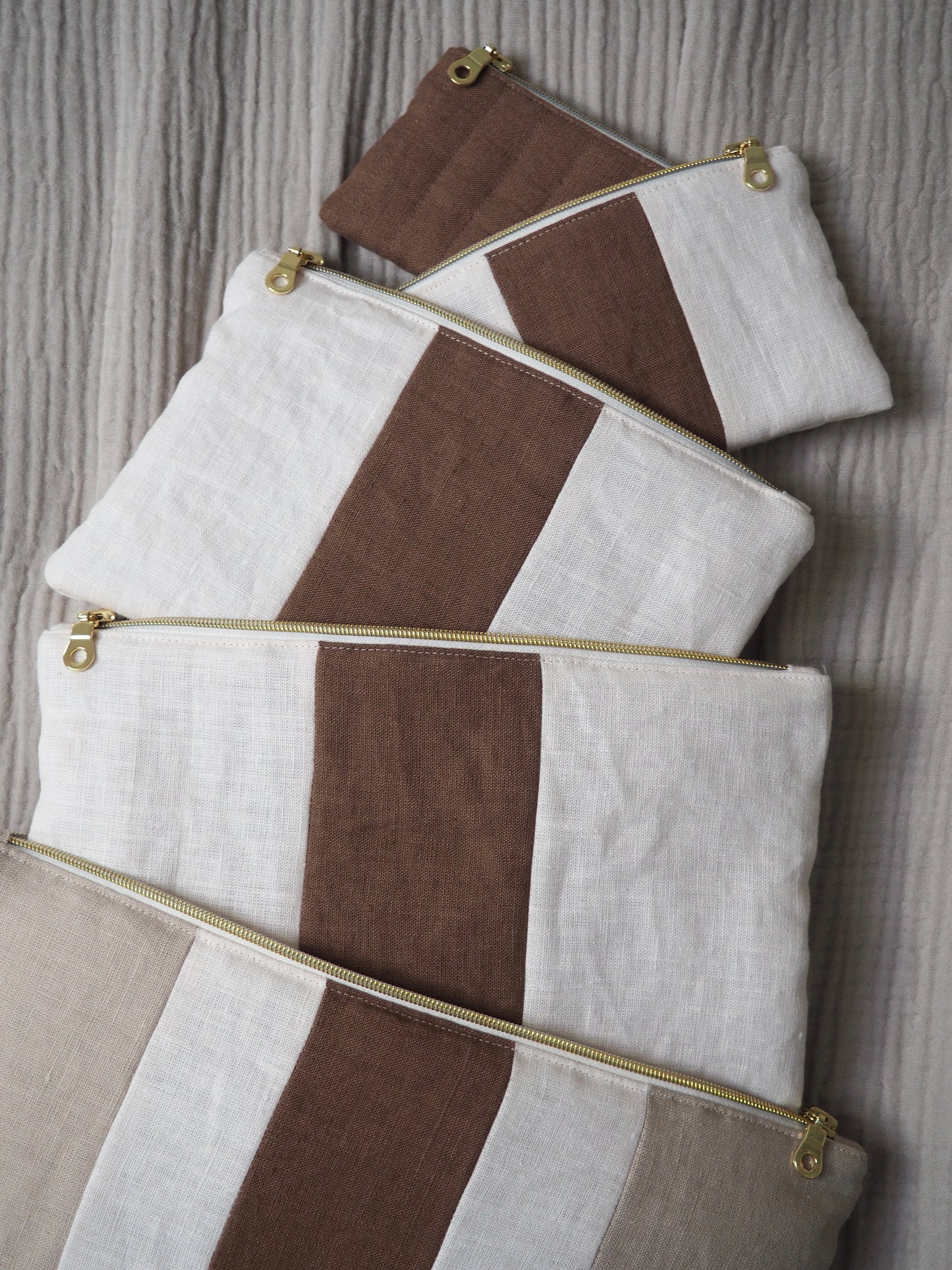 Pochette Camélia, Noisette