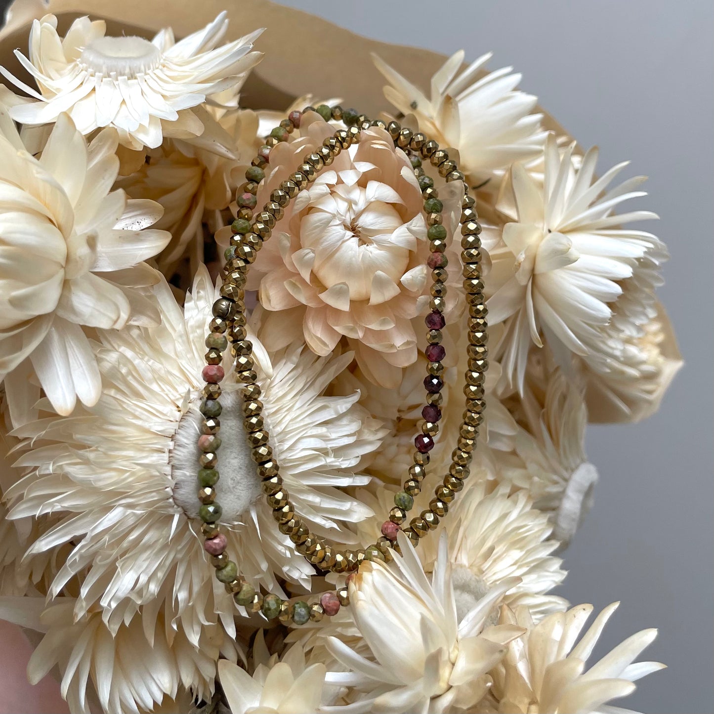 Bracelet 2 tours, Miel